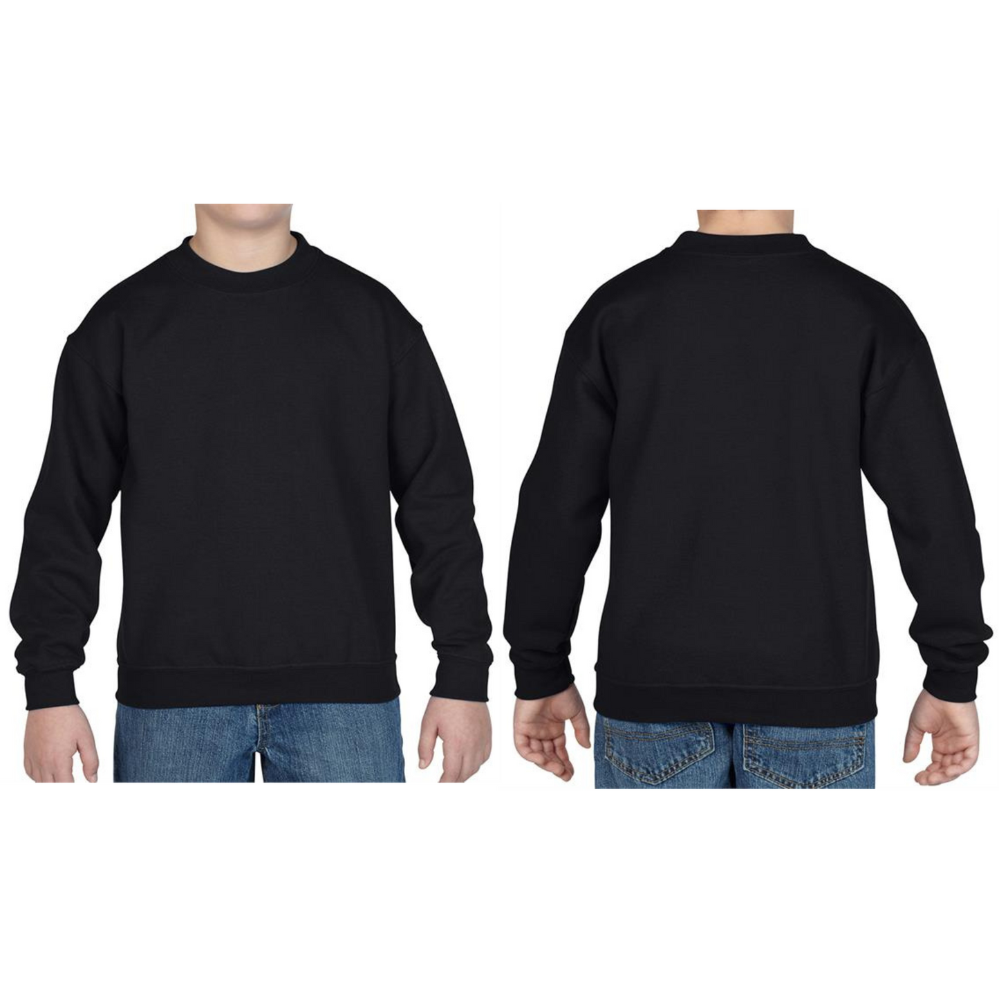 Kids Heavy Blend Drop Shoulder Sweatshirt