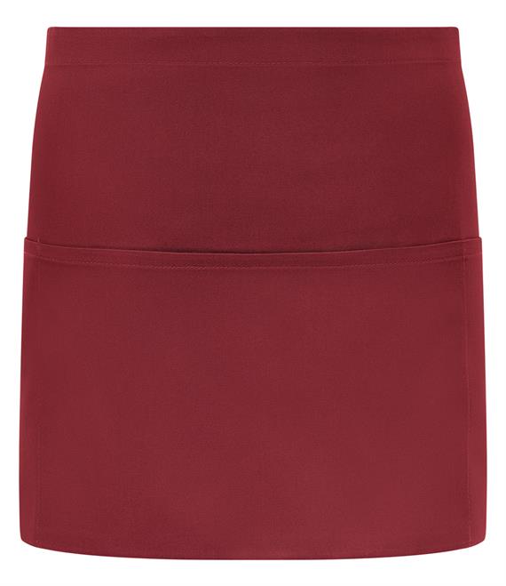 Waist Apron with Triple Pocket – Easy Care Twill