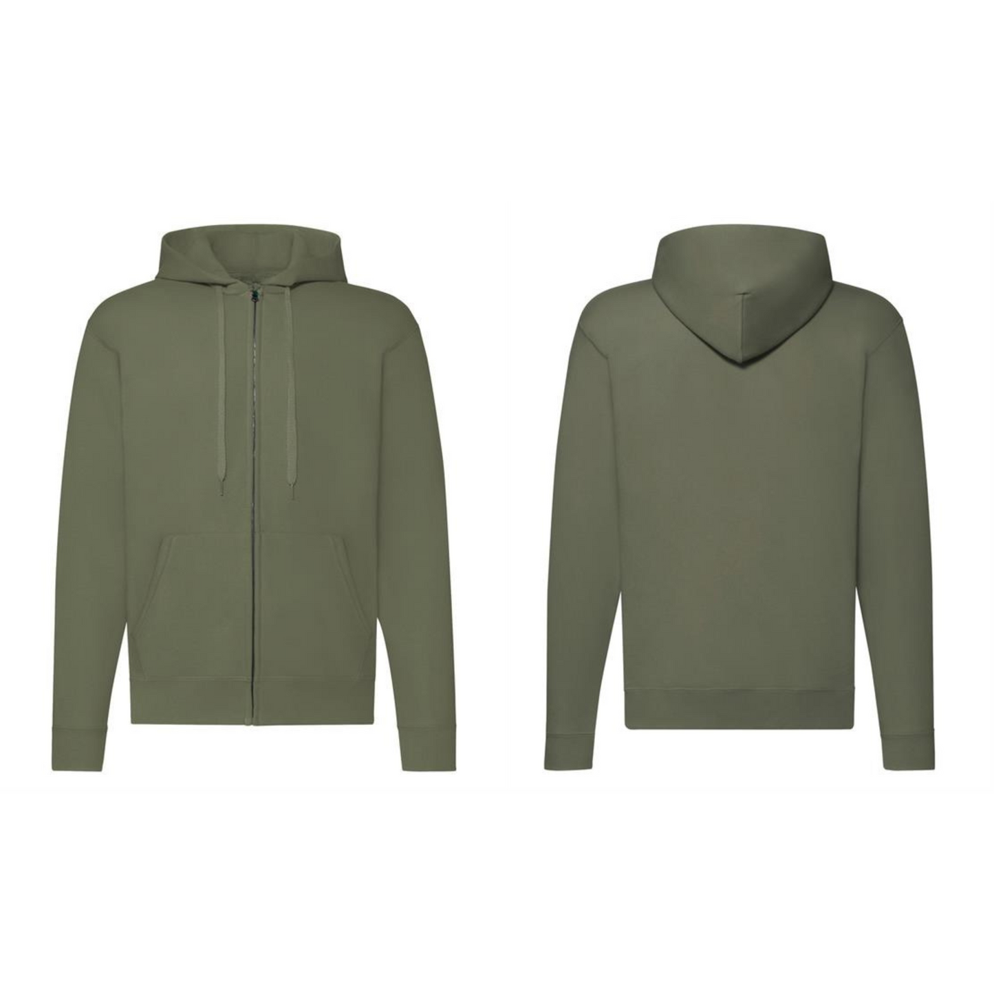 Men’s Classic Zip-Up Hoodie