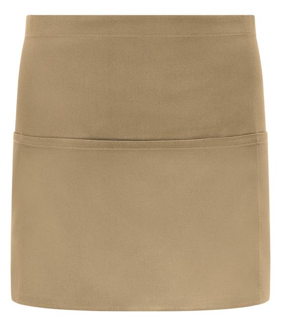 Waist Apron with Triple Pocket – Easy Care Twill
