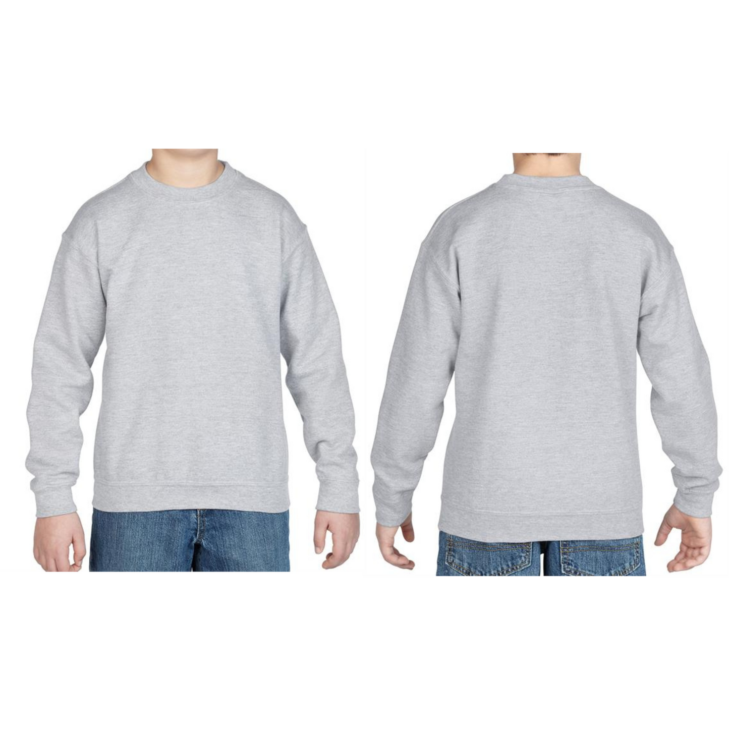 Kids Heavy Blend Drop Shoulder Sweatshirt