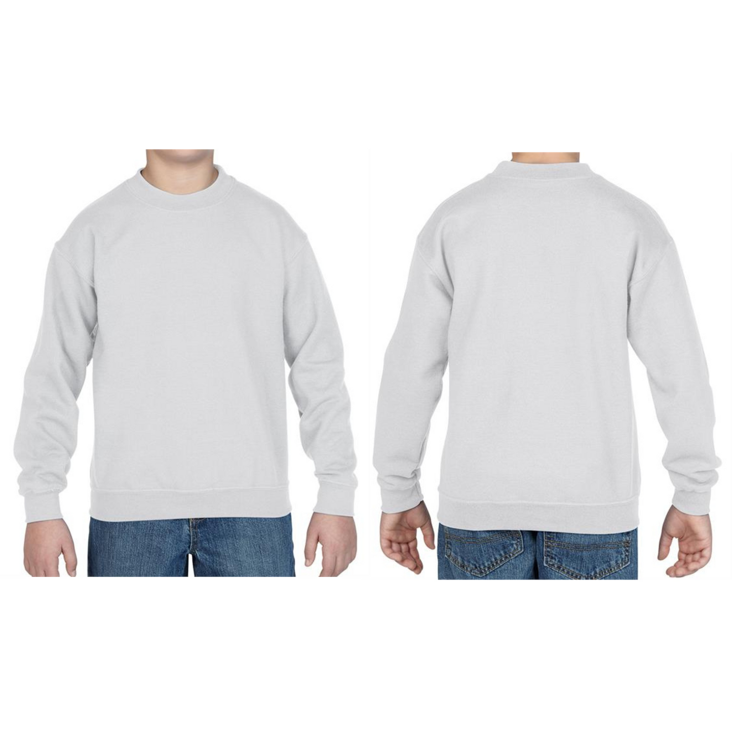Kids Heavy Blend Drop Shoulder Sweatshirt