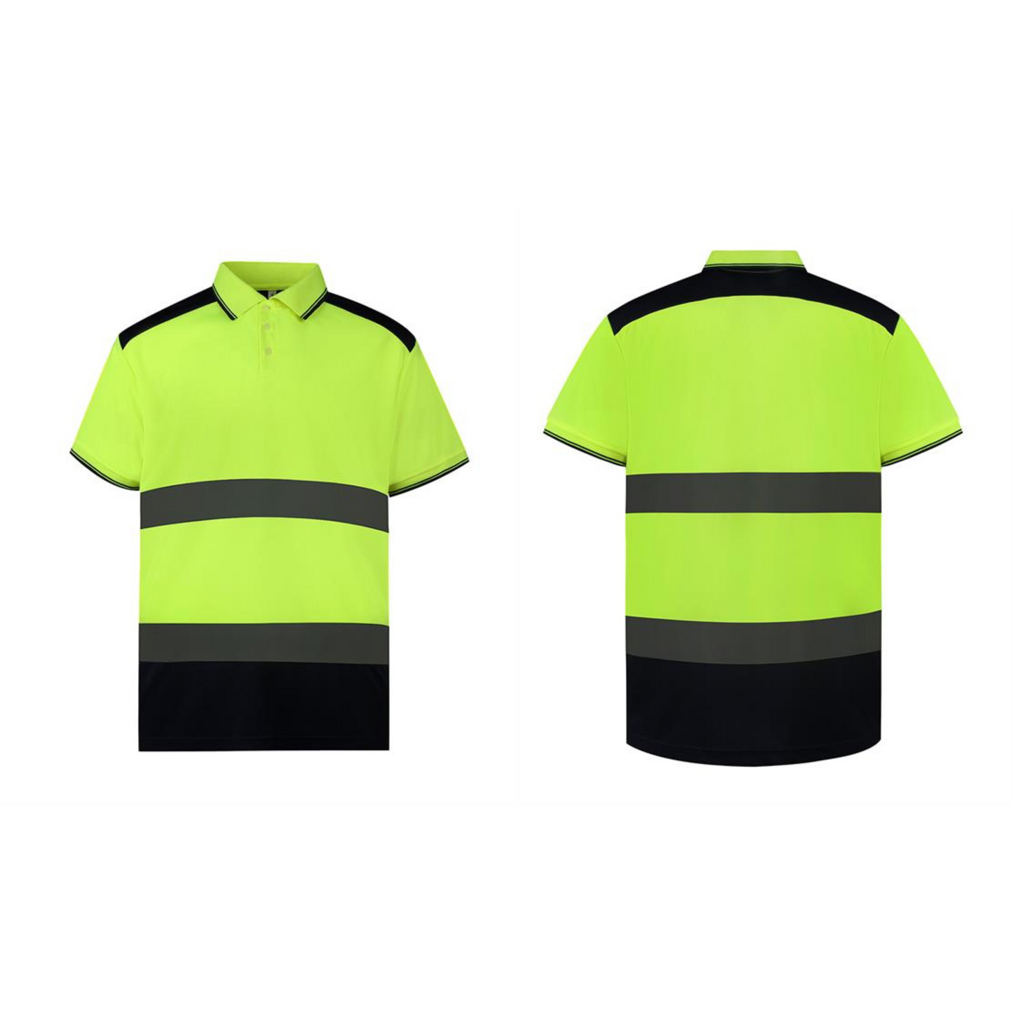 Two Tone Hi-Vis Polo Shirt