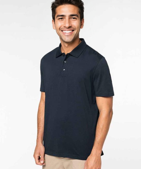 Men’s Organic Jersey Polo Shirt