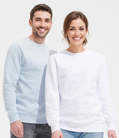 Unisex Cotton Faced Fleece Sweatshirt