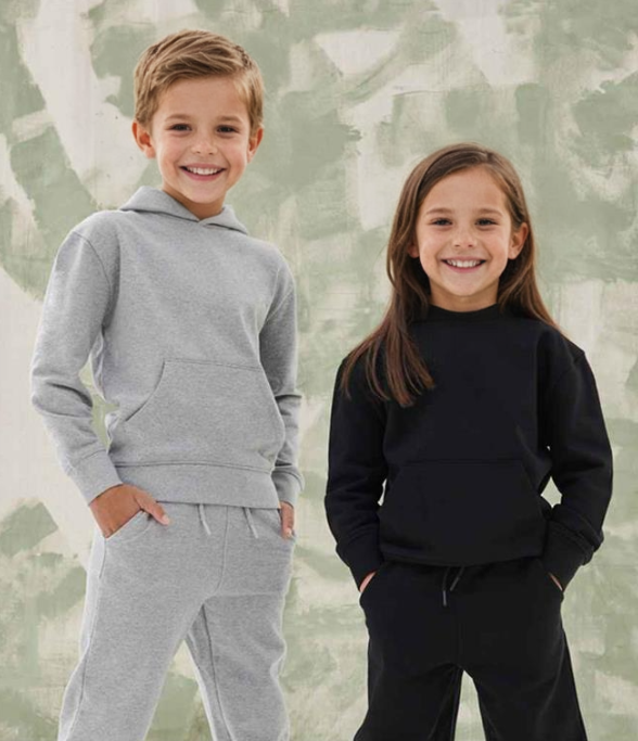 Kids Sustainable Hoodie – Eco Relaxed Fit
